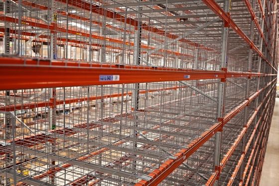 Powder Coating Wire Mesh Decking Pallet Rack 1000kg Mesh Gauge