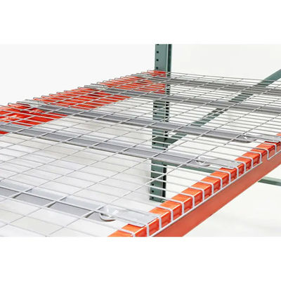 OEM Heavy Duty Palet Racking Rak Sistem Dengan Galv Powder Coating Wire Mesh Decking