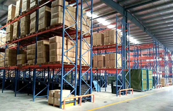 Custom Heavy Duty Storage Pallet Rack System Untuk Gudang