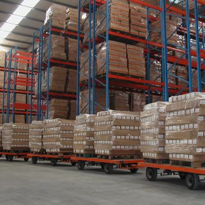 Rack pallet selektif yang dapat disesuaikan Rak penyimpanan baja tugas berat