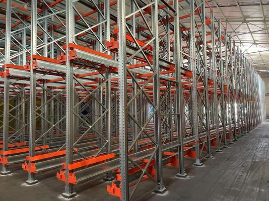 Sistem rak ASRS Smart untuk gudang penyimpanan dan pengambilan otomatis