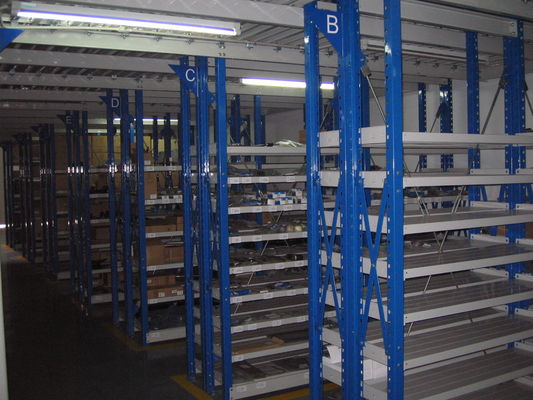 Sistem Racking Mezzanine Permukaan Lurus untuk Penyimpanan Industri