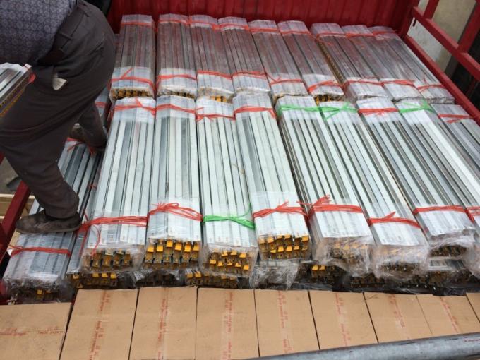 Kartof Flow Picking Gravity Flow Racking Powder Coating Surface Selesai 5