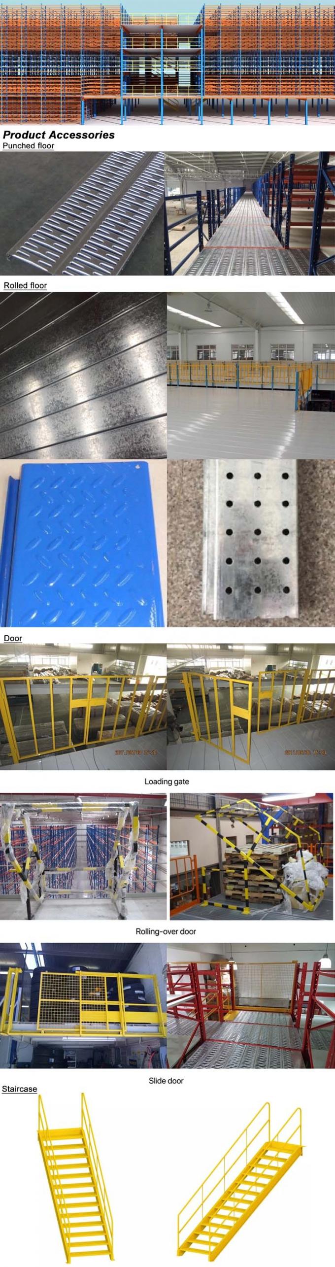 Sistem rak mezzanine multi lantai gudang industri rak mezzanine 1