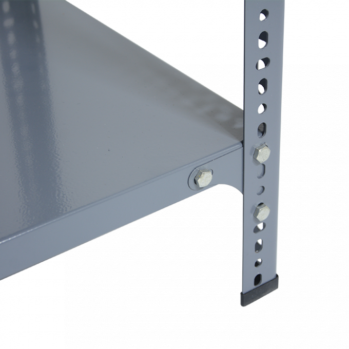 Metal Adjustable Light Duty Rak Slotted Angle Rak Besi 4